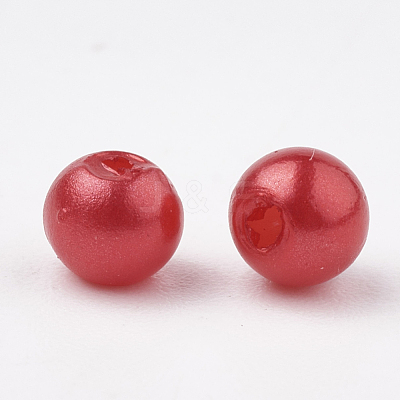 ABS Plastic Beads OACR-Q004-4mm-10-1