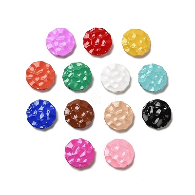 Baking Paint Acrylic Beads MACR-M036-12-1