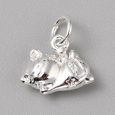 Brass Charms LS-FIND-WH0159-63S-22-1