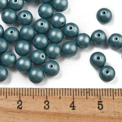 Baking Paint 3/0 Glass Seed Beads SEED-A034-02B-1