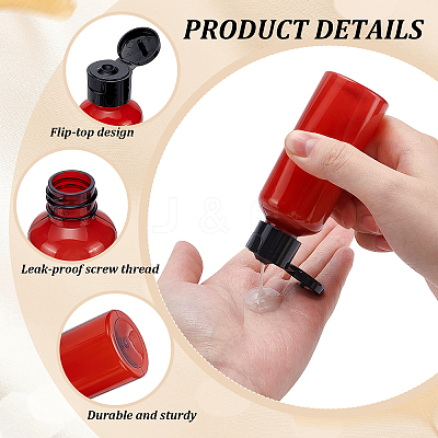 150Pcs PET Plastic Refillale Bottle AJEW-WA0004-23B-1