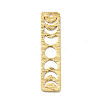 Brass Pendants KK-G423-09G-1