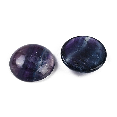 Natural Colorful Fluorite Cabochons X-G-I370-06C-1