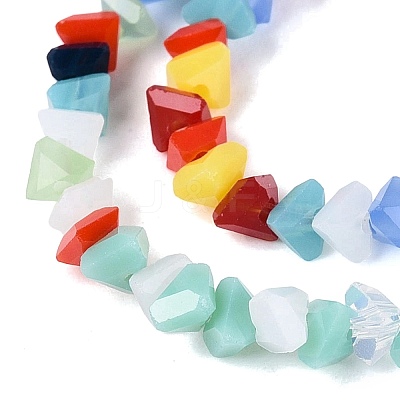 Opaque Glass Beads Strands GLAA-N019-3mm-01-1
