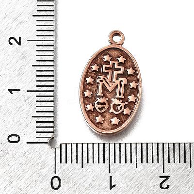 Brass Pendants KK-G525-19R-1
