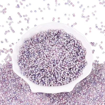 Baking Paint Glass Seed Beads SEED-Q041-03A-10-1