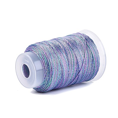 5 Rolls 9-Ply Braided Nylon Strings with Metallic Thread OCOR-Q062-01A-1