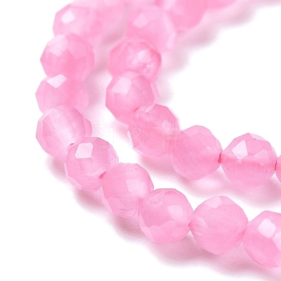 Cat Eye Beads Strands X-CE-I005-B19-1