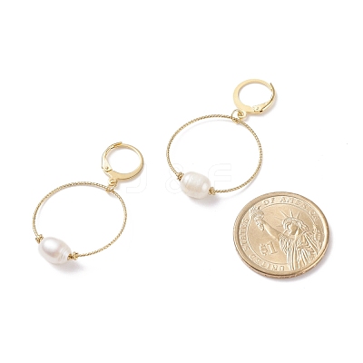 Large Hole Pearl Beads Hoop Earring EJEW-JE04724-01-1
