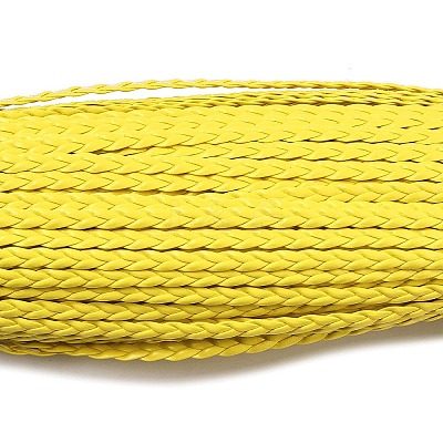 3-Ply PU Leather Braided Cord OCOR-Q059-01D-1