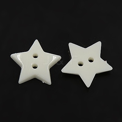Acrylic Sewing Buttons BUTT-E070-A-01-1