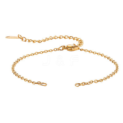 201 Stainless Steel Bracelet Making STAS-CJ0001-12G-1