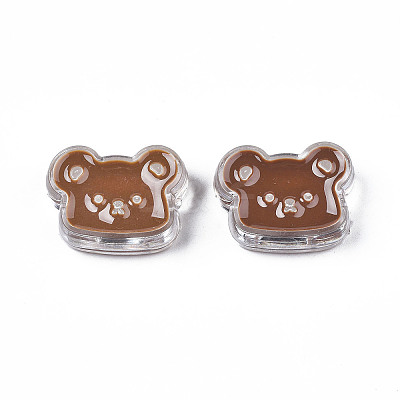 Transparent Acrylic Beads TACR-S135-050B-1