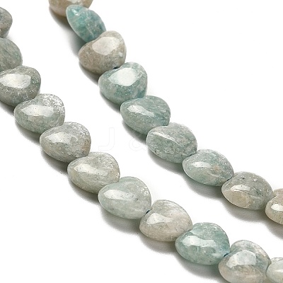 Natural Amazonite Beads Strands G-P575-C12-6mm-1