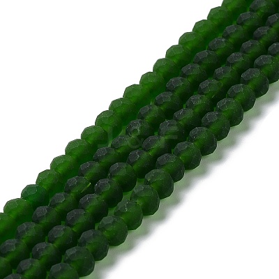Transparent Glass Beads Strands EGLA-A034-T8mm-MD24-1