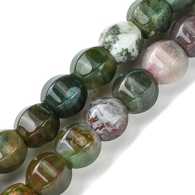 Natural Indian Agate Beads Strands G-H023-A06-01-1