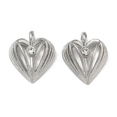 Alloy Rhinestone Pendants FIND-L026-04P-1