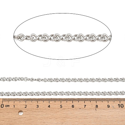 304 Stainless Steel Infinity Link Chains CHS-Z009-01P-1