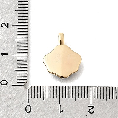Brass Natural Abalone Shell/Paua Shell Pendants KK-N289-06G-1