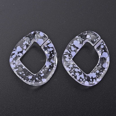 Transparent Acrylic Linking Rings OACR-N009-015A-B13-1