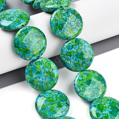 Synthetic Turquoise Beads Strands TURQ-T004-07A-05-1