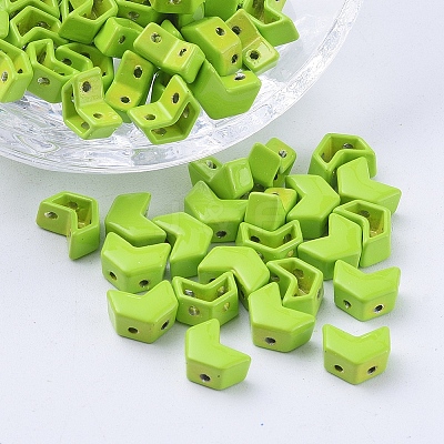Spray Painted Alloy Multi-Strand Links PALLOY-G268-L01-029-1