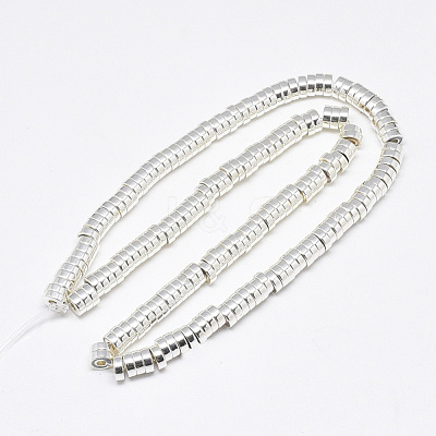 Electroplate Non-magnetic Synthetic Hematite Beads Strands X-G-Q465-37S-1