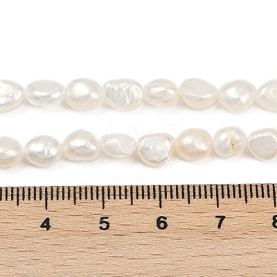 Natural Cultured Freshwater Pearl Beads Strands PEAR-P064-20H-05A-1