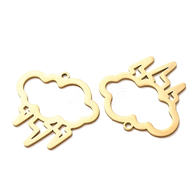 201 Stainless Steel Pendants SA-CBA49C1-05G-1