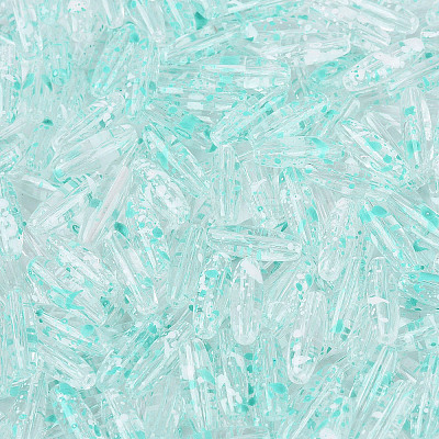 Picasso Transparent Glass Seed Beads SEED-N012-11I-1