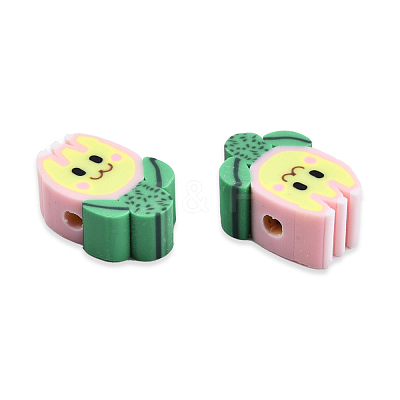Handmade Polymer Clay Beads CLAY-N008-068-A01-1