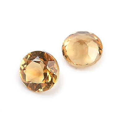 Faceted Natural Citrine Cabochons G-I295-05C-09-1