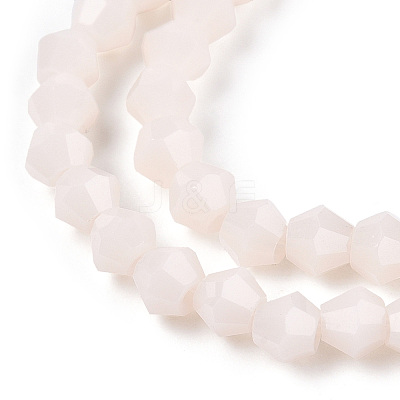 Opaque Solid Color Imitation Jade Glass Beads Strands EGLA-A039-P2mm-D06-1