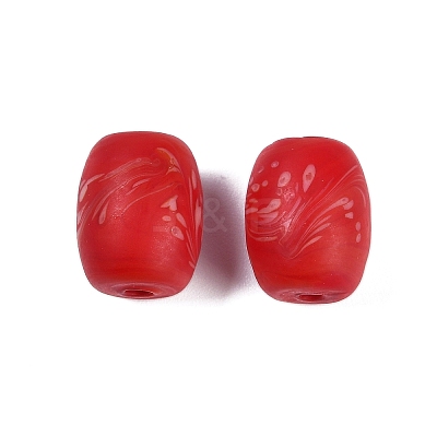 Opaque Handmade Lampwork Beads BLOW-D006-02B-1