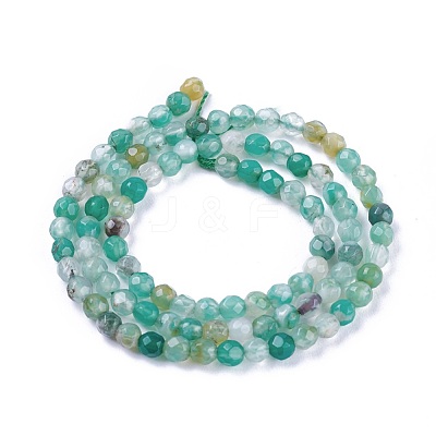 Natural Agate Bead Strands X-G-G882-4mm-A01-4-1