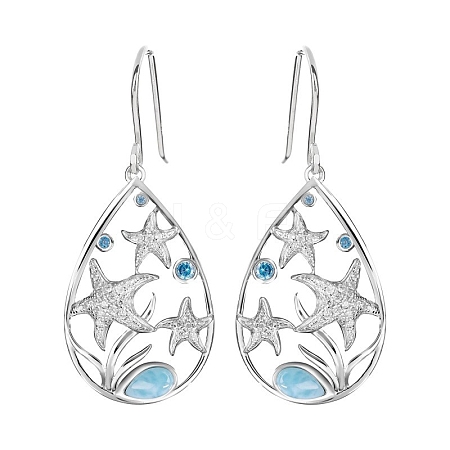 Alloy Dangle Earrings PW-WG01399-01-1