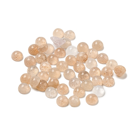 Natural Sunstone Gemstone Cabochons G-Q173-01A-03-1