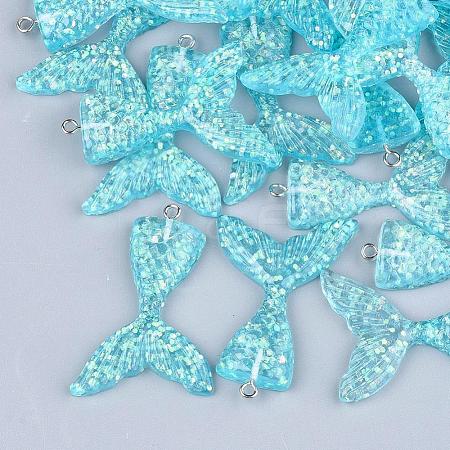 Resin Pendants CRES-T010-68E-1