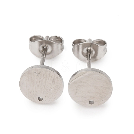 304 Stainless Steel Stud Earring Findings STAS-H436-21P-01-1