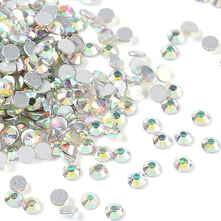 Glass Flat Back Rhinestone for Clothing X-RGLA-C002-SS8-101-1