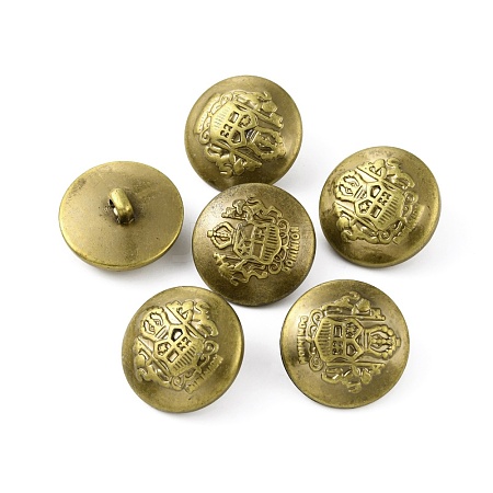 1-Hole ABS Plastic Shank Buttons BUTT-WH0015-65B-1