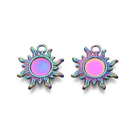201 Stainless Steel Pendants STAS-N098-140M-1