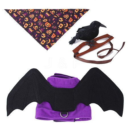 Cloth Pet Bat Wings PW-WG8B18B-02-1