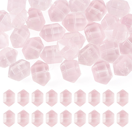 30Pcs Transparent Handmade Lampwork Beads LAMP-TADJ0001-12K-1