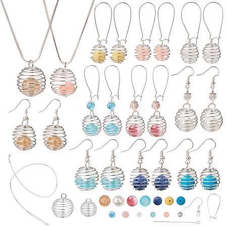 DIY Jewelry Set Making DIY-SC0009-14-1