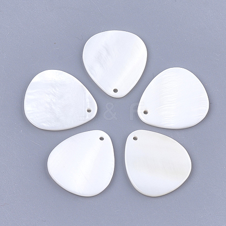 Freshwater Shell Pendants SHEL-T012-65-1