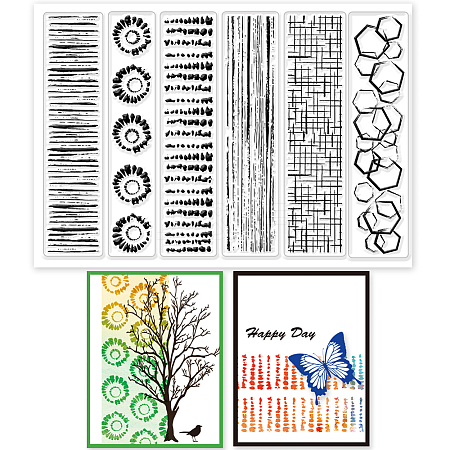 Custom PVC Plastic Clear Stamps DIY-WH0448-0666-1