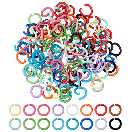 Iron Open Jump Rings IFIN-PH0024-43-1