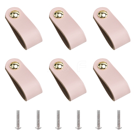Leather Handle LS-DIY-WH0182-19C-1
