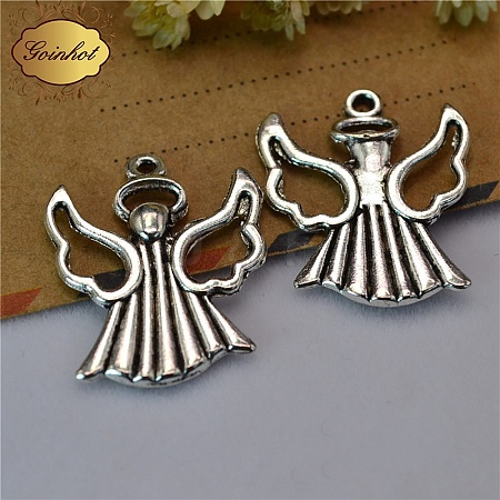 Tibetan Style Alloy Pendants TIBEP-CJC0002-20-1